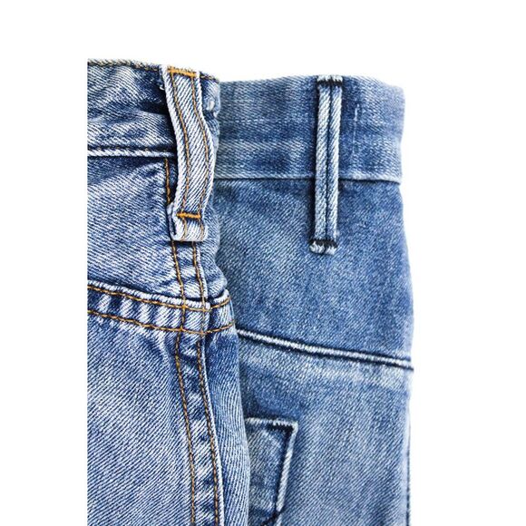 Habitual Women's Button Closure Light Wash Bootcut Denim Pant Size 28 Lot 2 - Picture 2 of 3